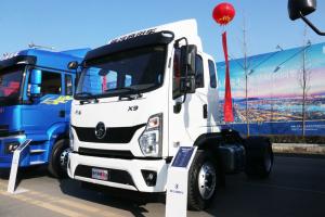 陜汽商用車 軒德翼9 空柜版 200馬力 4X2 國(guó)六 牽引車