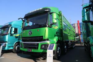 陜汽商用車 軒德翼3 輕量化版 400馬力 8X4 9.5米 國(guó)六 倉(cāng)柵式載貨車