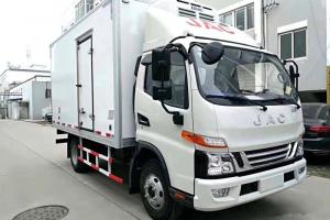江淮 駿鈴V6 156馬力 4X2 4.03米 國(guó)五 單排冷藏車(HFC5043XLCP91K1C2V)