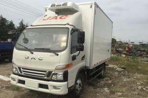江淮 駿鈴V6 141馬力 4X2 4.03米 國(guó)五 單排冷藏車(HFC5043XLCP91K1C2V)