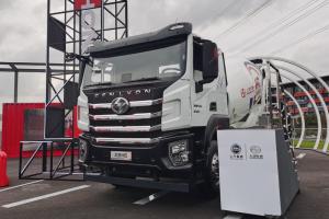 上汽紅巖 杰獅H6 350馬力 8X4 國(guó)六 混凝土攪拌運(yùn)輸車(CQ5317GJBSV09286)