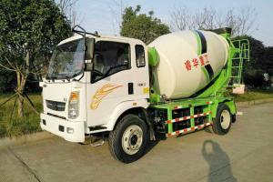 中國(guó)重汽 豪曼H3 160馬力 4X2 3.57方 國(guó)五 混凝土攪拌車(ZZ5168GJBF17EB0)