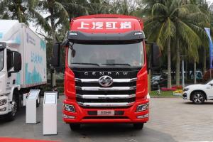 上汽紅巖 杰豹H6 標(biāo)載版 350馬力 6X2 9.5米 國(guó)六 畜禽載貨車(chē)(CQ5257CCQEY08523J)
