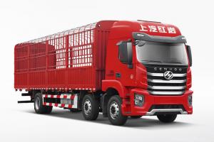 上汽紅巖 杰虎H6 標載版 390馬力 6X2 9.45米 國六 倉柵式載貨車(CQ5257CCYEV09523)
