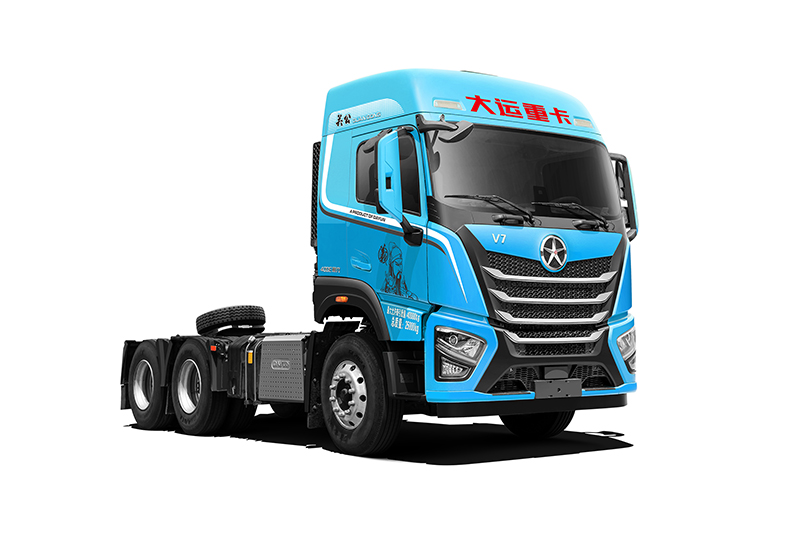 大運(yùn)重卡 V7 460馬力 6×4 國(guó)六 牽引車(chē)