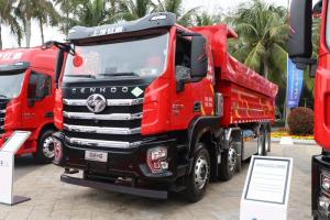 上汽紅巖 杰虎H6 360馬力 8X4 6.8米LNG 國六 自卸車(CQ5317ZLJED10326T)