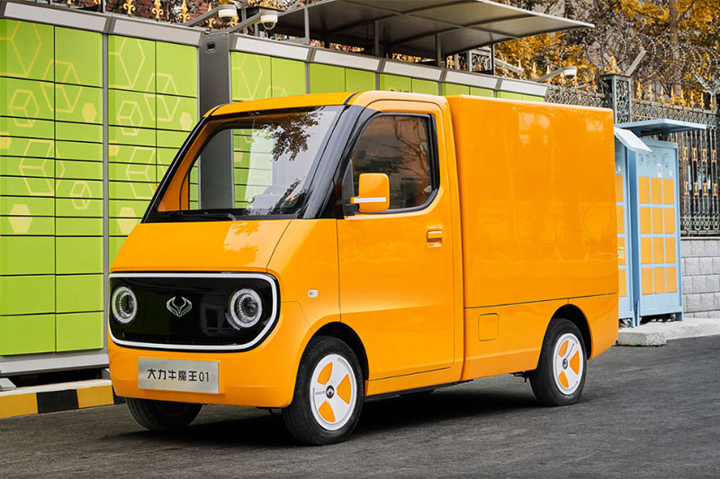 德力汽車 大力牛魔王01 舒適型 0.945T 1.662米單排純電動(dòng)廂式微卡(DLP5011XXYBEVD01)9.98kWh 