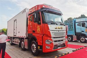 江淮 格爾發(fā) 星耀X7 460馬力 6X2 7.8米 國六 AMT自動擋冷藏車