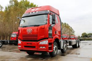 一汽解放 J6P重卡 綠通版 390馬力 8X4 9.5米 國(guó)五欄板載貨車(chē)(CA1310P66K2L7T4E5)
