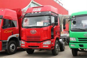 一汽解放 J6P重卡 重載版 420馬力 8X4 9.5米 國(guó)四欄板載貨車(chē)(CA1310P66K2L7T4E4)