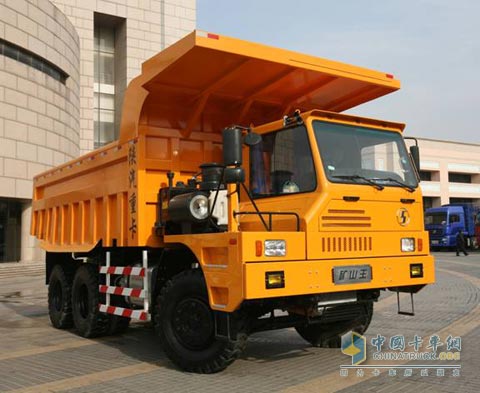 陜汽礦用自卸車