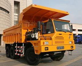 陜汽又添礦山征服者 樹非公路自卸標(biāo)桿