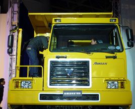 福田歐曼礦用車投放市場