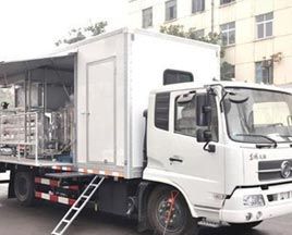 東風商用車推出國內(nèi)首款救災水凈化應急多功能車