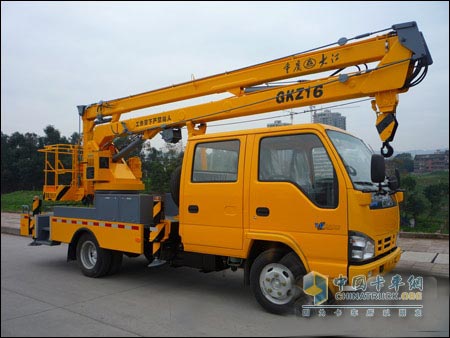 重慶大江專用車新產品GKZ16試制成功