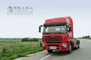 黃金組合 試駕陜汽德龍F(tuán)3000牽引車