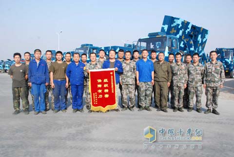 北奔保障國慶用車服務(wù)人員忙碌中