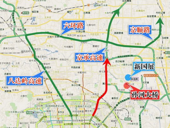 2010北京國際車展交通圖二