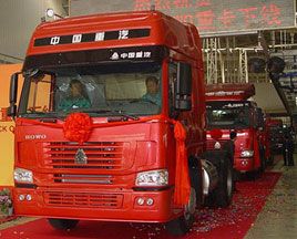 元月產(chǎn)銷開門紅，中國重汽卡車股份訂單13000多輛