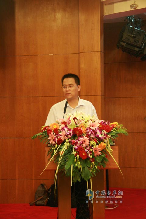 長(zhǎng)城汽車(chē)國(guó)際整車(chē)業(yè)務(wù)部總經(jīng)理 史青科發(fā)表演講