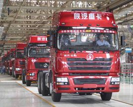 陜汽德龍F(tuán)3000牽引車降重取得實(shí)效，推出輕量化重卡車型