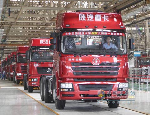 陜汽德龍F(tuán)3000牽引車