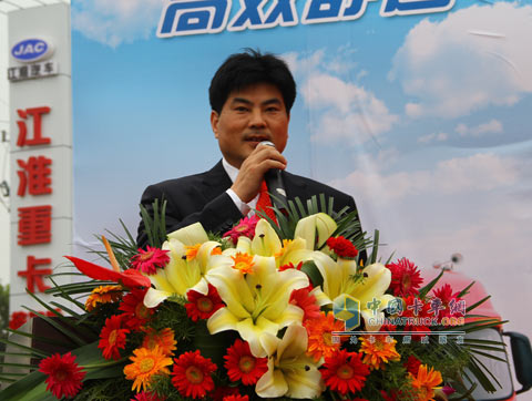 安徽江淮汽車股份有限公司商用車重卡營銷公司副總經(jīng)理唐昊
