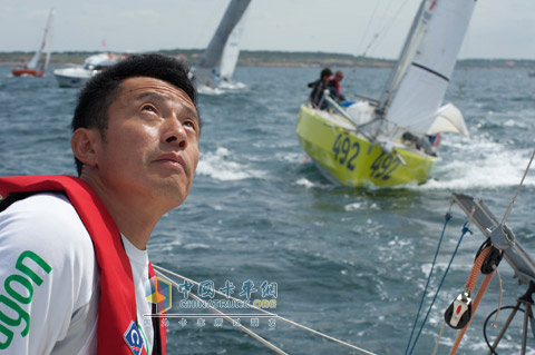 沃爾沃帆船賽選手郭川