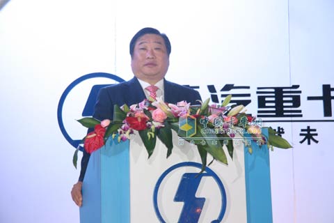 譚旭光對(duì)陜汽重卡有信心