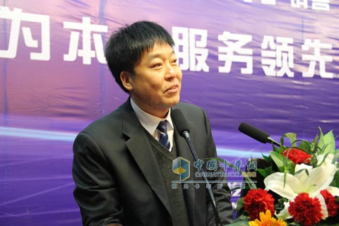 陜汽集團(tuán)副總經(jīng)理、寶華公司董事長(zhǎng)魏永向