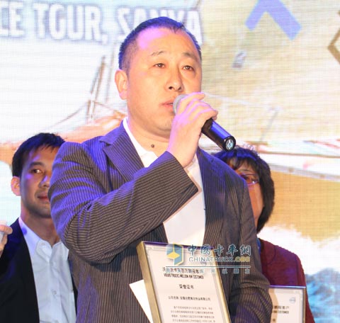 安徽南北快運(yùn)董事長兼總經(jīng)理房真貴先生
