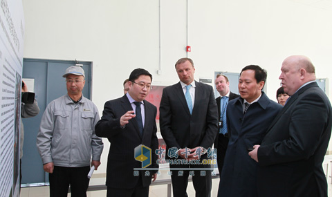 福田汽車與俄州長會(huì)商
