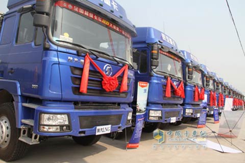 陜汽天然氣卡車