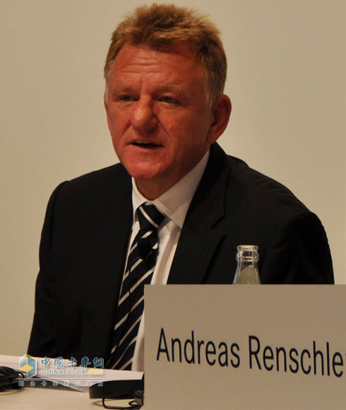 戴姆勒卡車和客車業(yè)務(wù)負(fù)責(zé)人任施樂先生（Andreas Renscheler）