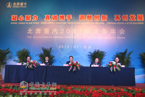 　北奔重汽2013年商務年會召開