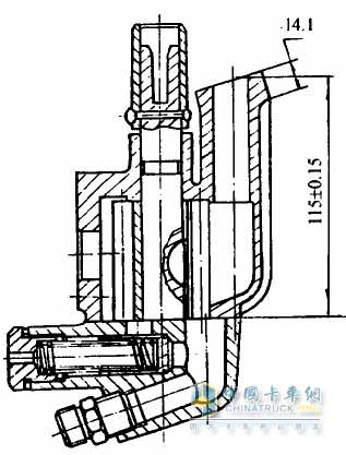 東風(fēng)EQ1090F2D車(chē)用柴油機(jī)齒輪式機(jī)油泵
